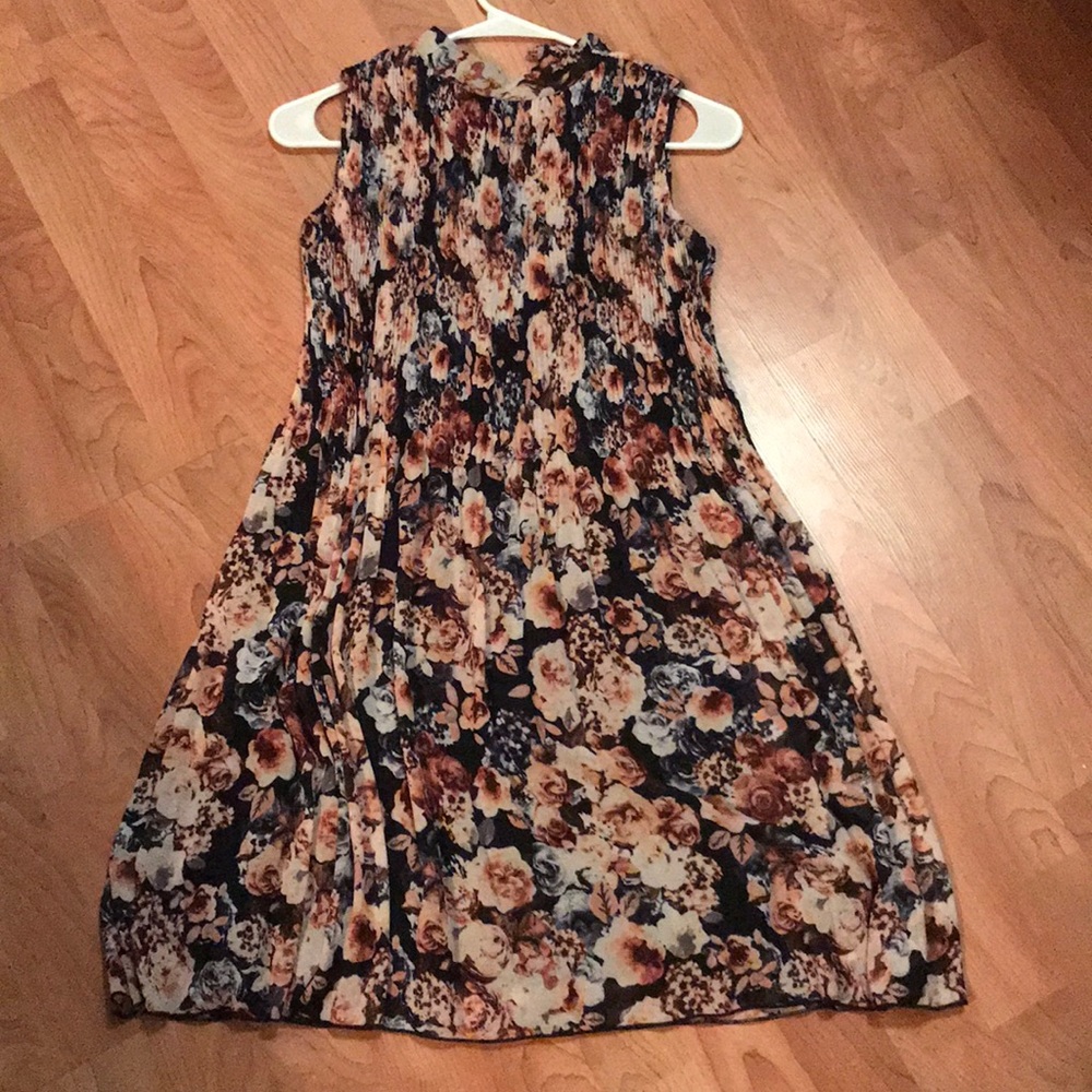 Xhiliration Floral Dress
